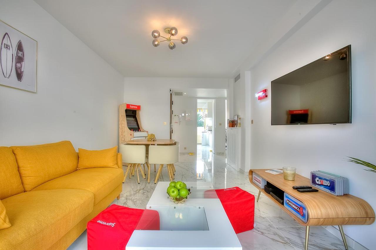 Luxury 4 Stars Apartment With 2 Terraces, Cannes Croisette Esterno foto