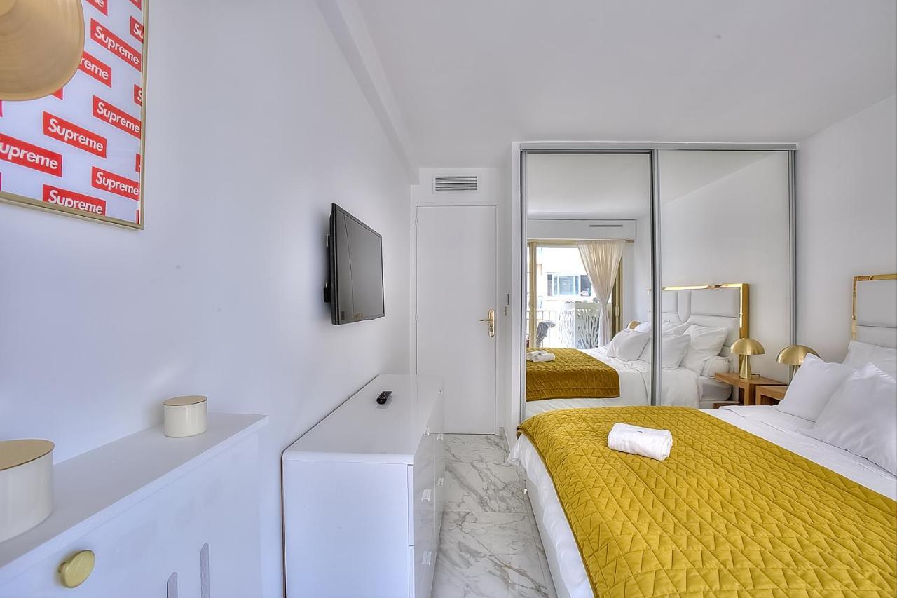 Luxury 4 Stars Apartment With 2 Terraces, Cannes Croisette Esterno foto