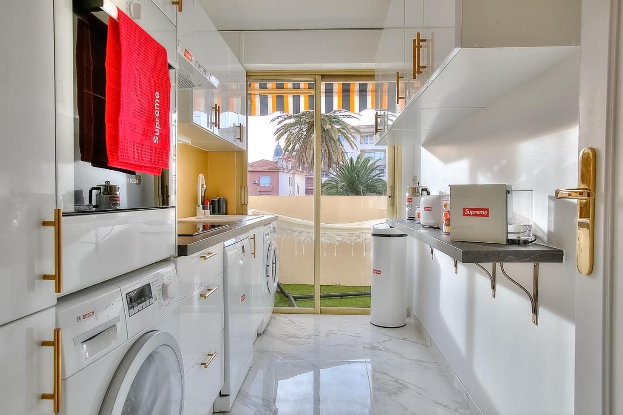 Luxury 4 Stars Apartment With 2 Terraces, Cannes Croisette Esterno foto